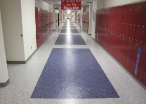 Commercial high traffic epoxy floor Orlando