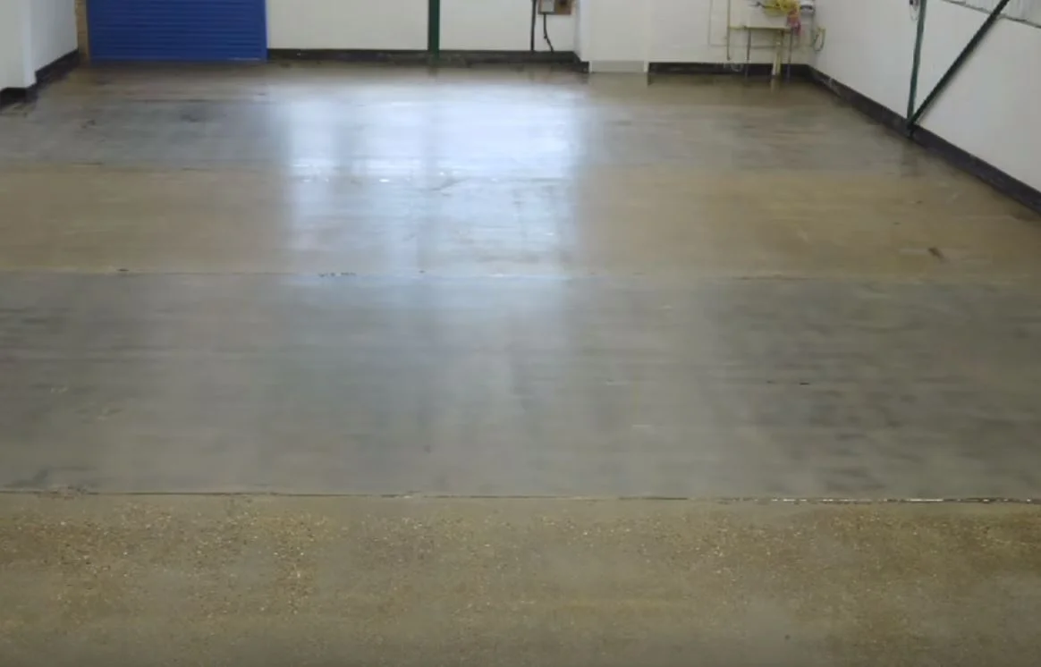 Urethane cement floor coating for industrial facility in Orlando